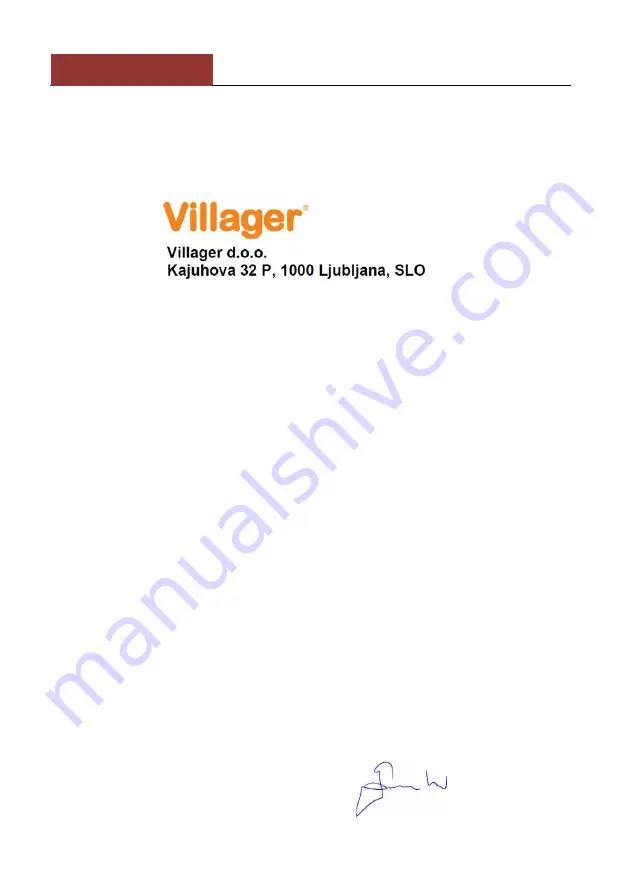 Villager Villybot 1.1 Original Instruction Manual Download Page 228