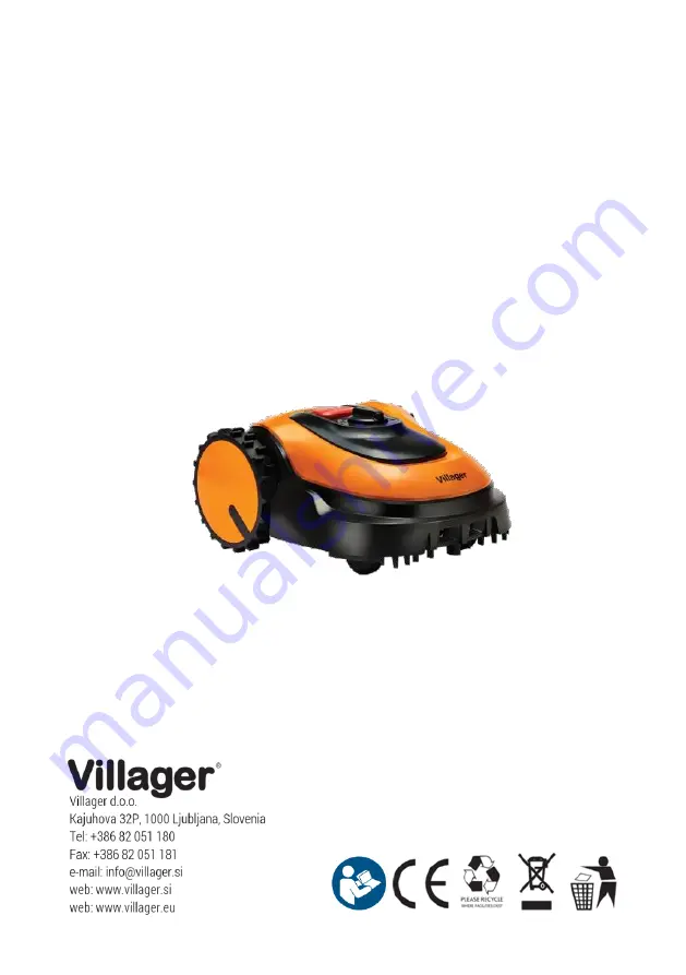 Villager Villybot 2.0 Original Instruction Manual Download Page 31