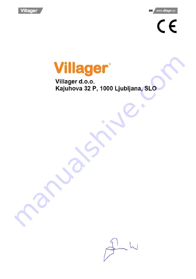 Villager Villybot 2.0 Original Instruction Manual Download Page 213