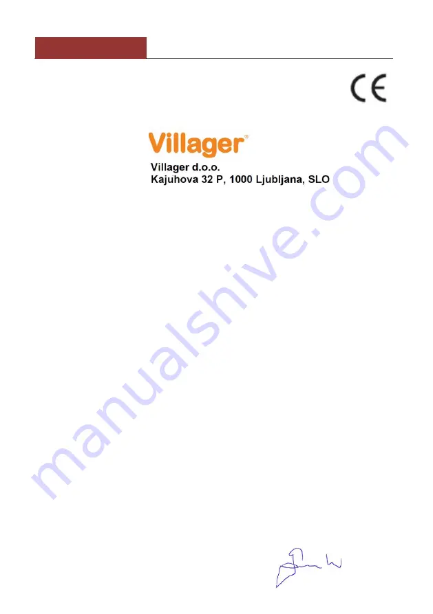 Villager VLN 1315 Manual Instruction Download Page 72