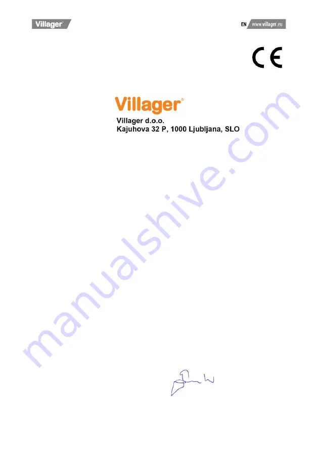 Villager VLN 185 Original Instruction Download Page 35