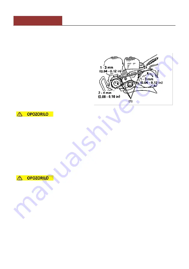 Villager VTB 842 PRIME Original Owner'S Manual Download Page 26