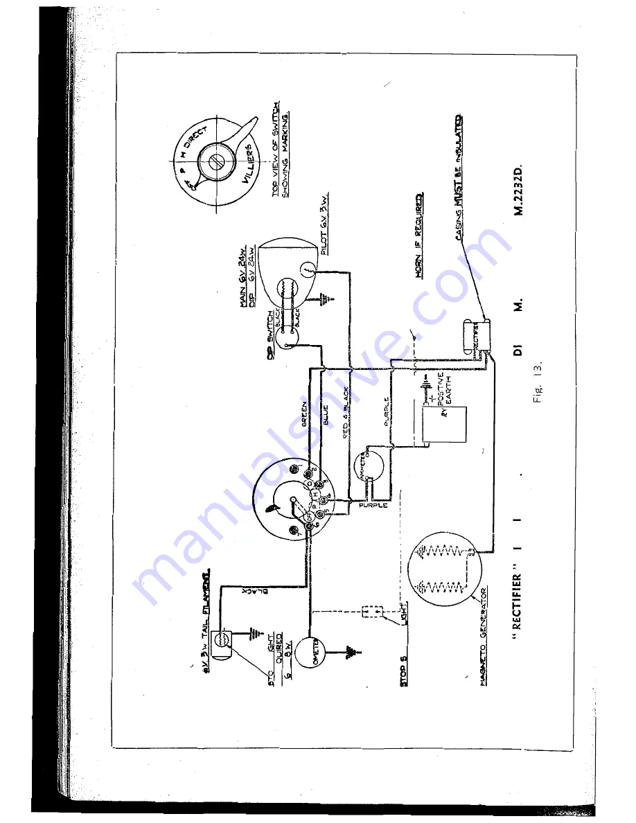 Villiers MARK 12D Operating Instructions And Spare Parts List Download Page 47