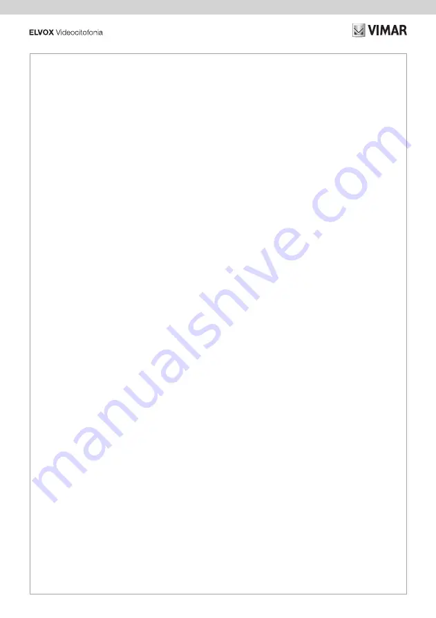 Vimar Due Fili Plus K40517G.01 Installer Manual Download Page 24