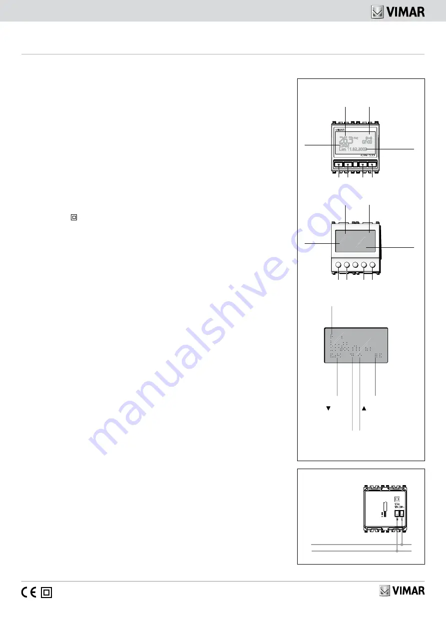 Vimar Eikon 20449 Manual Download Page 1