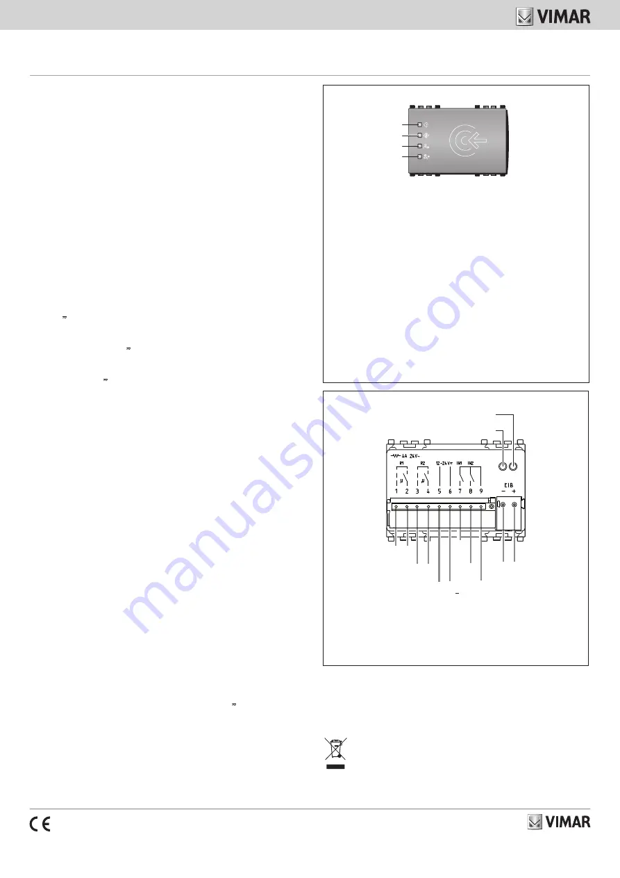 Vimar Eikon 20457 Manual Download Page 5