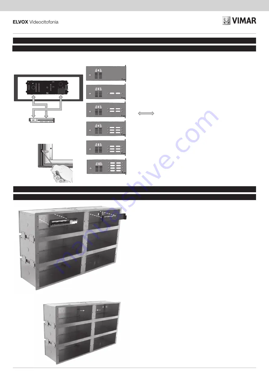 Vimar ELVOX 13C5 Скачать руководство пользователя страница 8