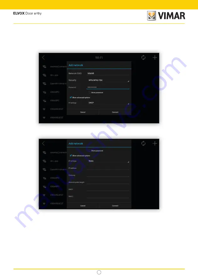 Vimar ELVOX 40610.S User Manual Download Page 56