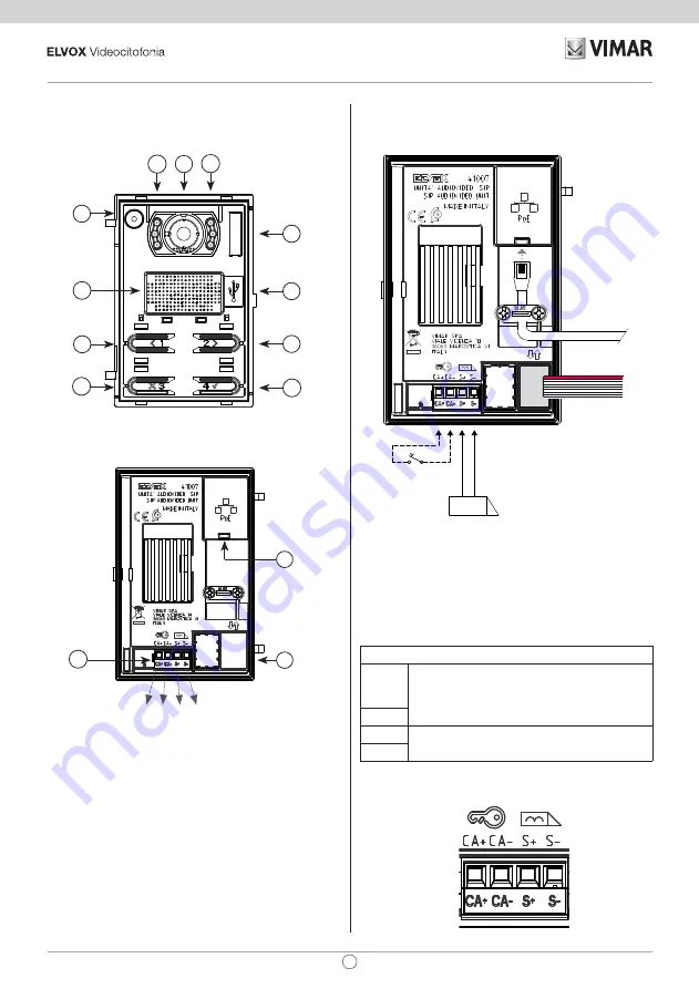 Vimar ELVOX 41007 Installer Manual Download Page 4