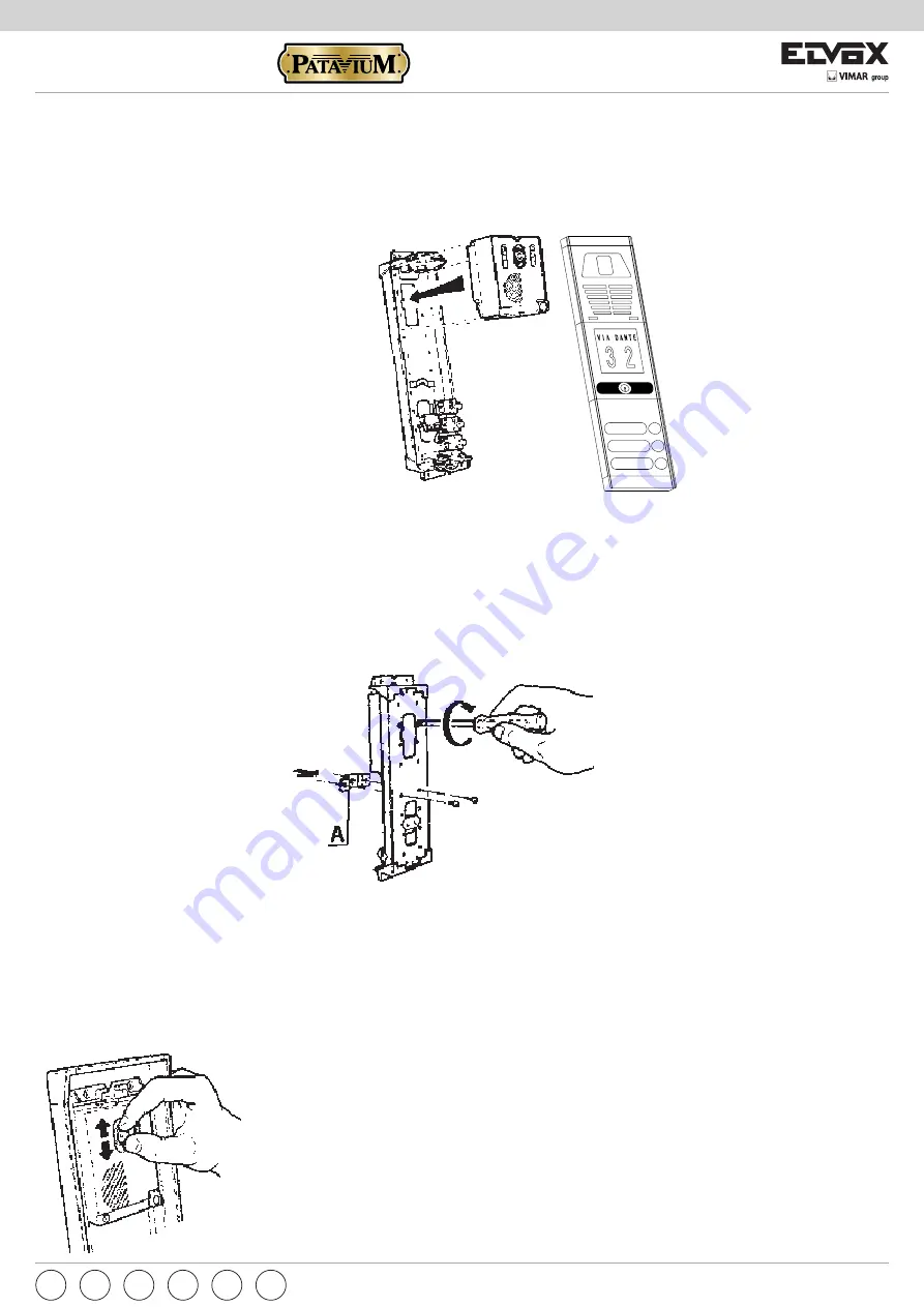 Vimar Elvox 559C Installer'S Manual Download Page 5