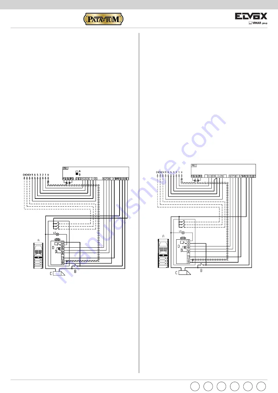 Vimar Elvox 559C Installer'S Manual Download Page 8