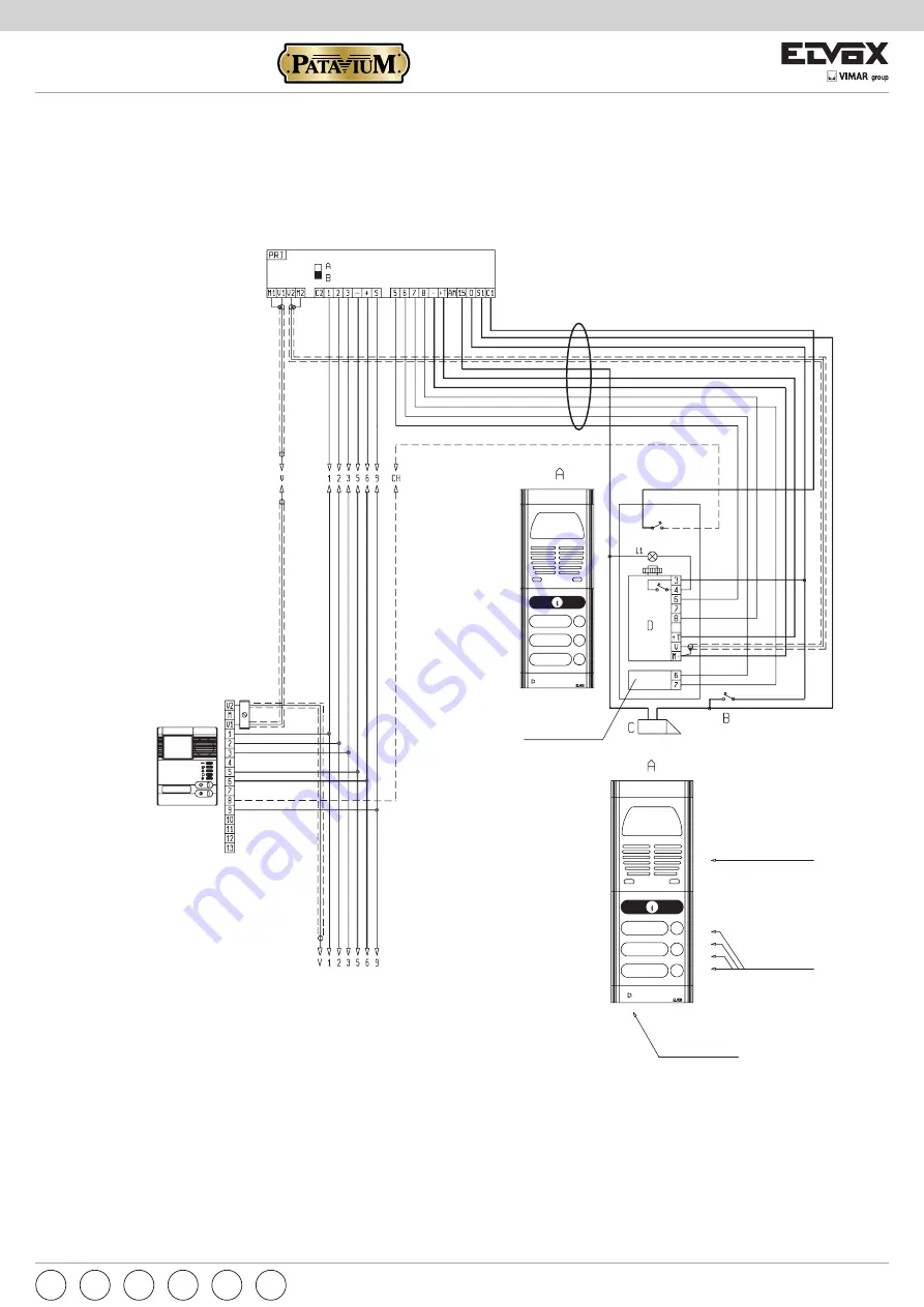 Vimar Elvox 559C Installer'S Manual Download Page 9