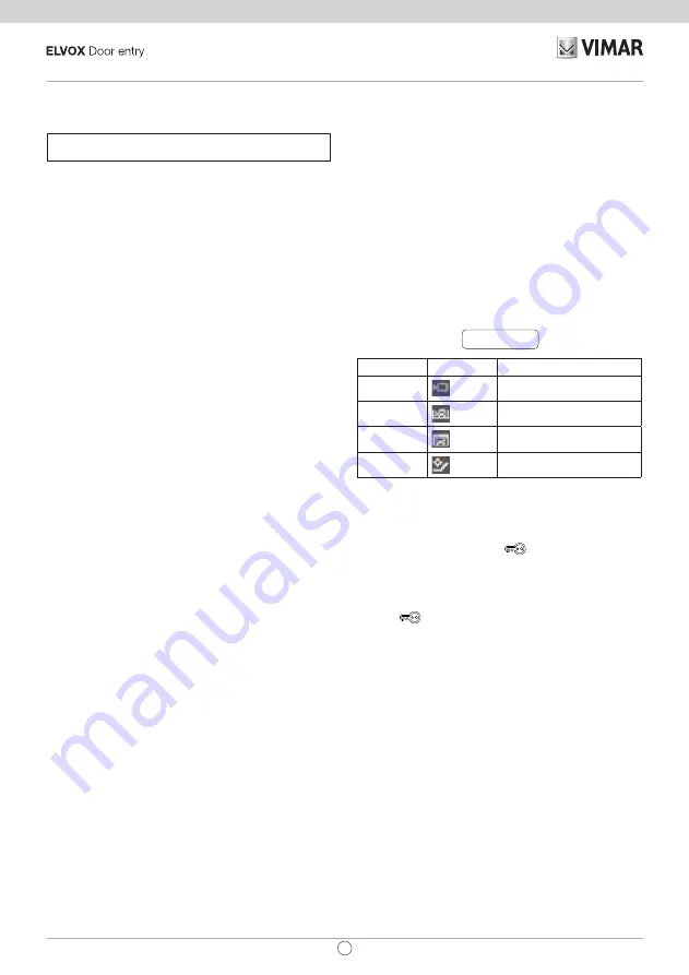 Vimar ELVOX 7559/E Installation And Operation Manual Download Page 11