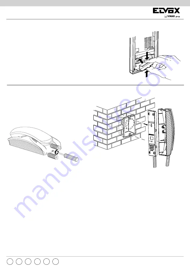 Vimar Elvox 885E/S Installer'S Manual Download Page 5