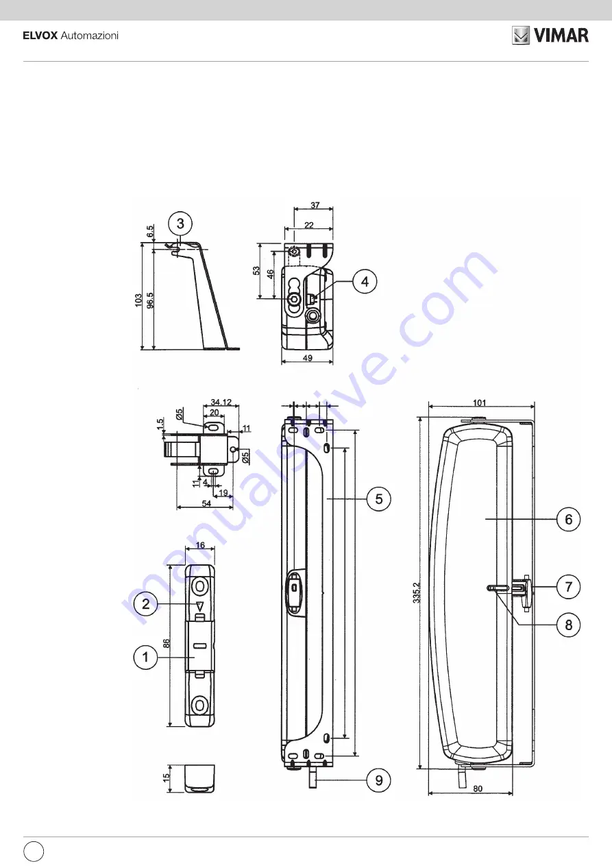 Vimar ELVOX EG30/G Скачать руководство пользователя страница 41