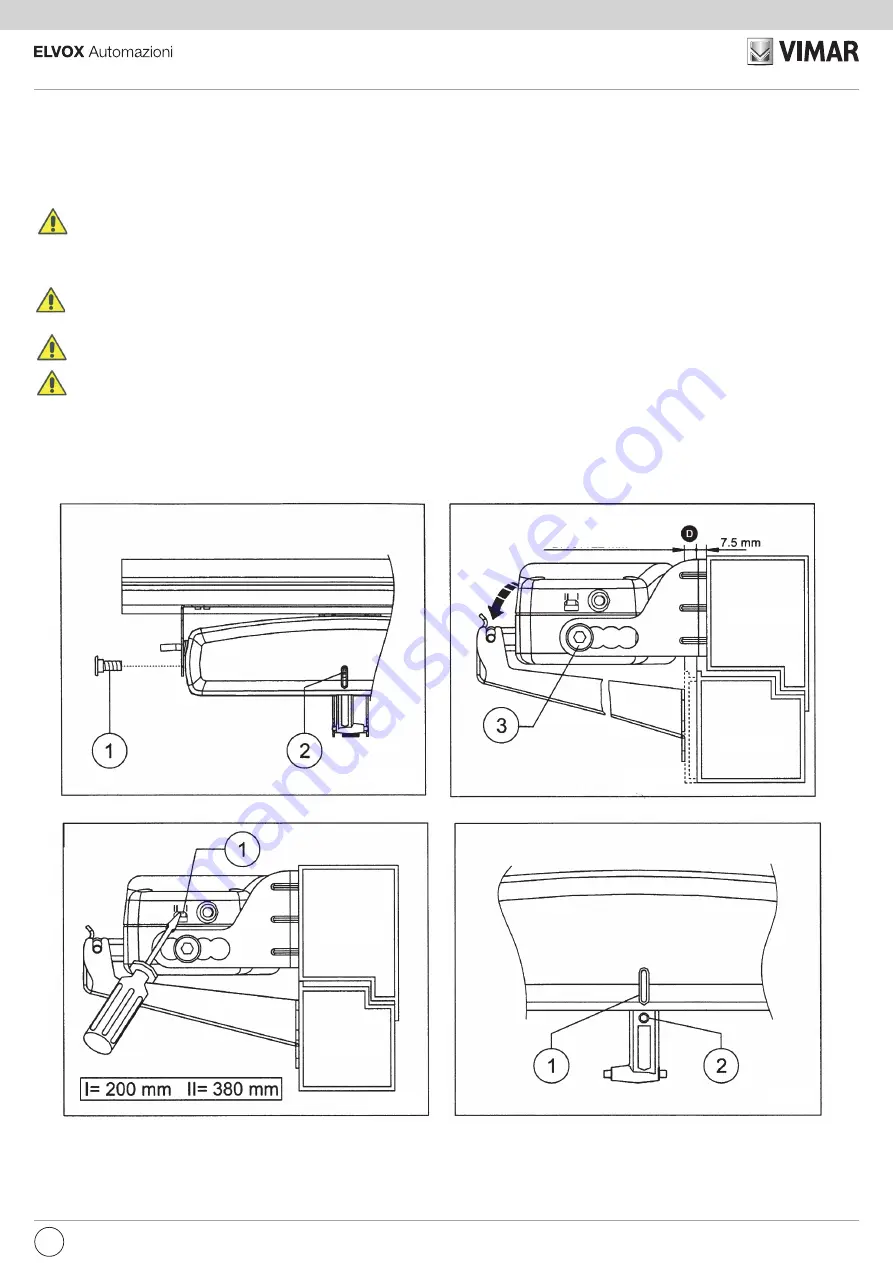 Vimar ELVOX EG30/G Скачать руководство пользователя страница 49