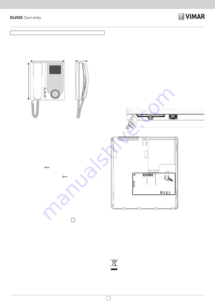 Vimar Elvox Giotto 6344 Installer'S Manual Download Page 3