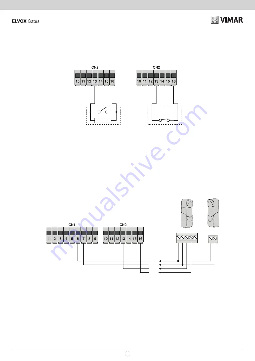 Vimar ELVOX RS02 Connection And Operating Manual Download Page 101