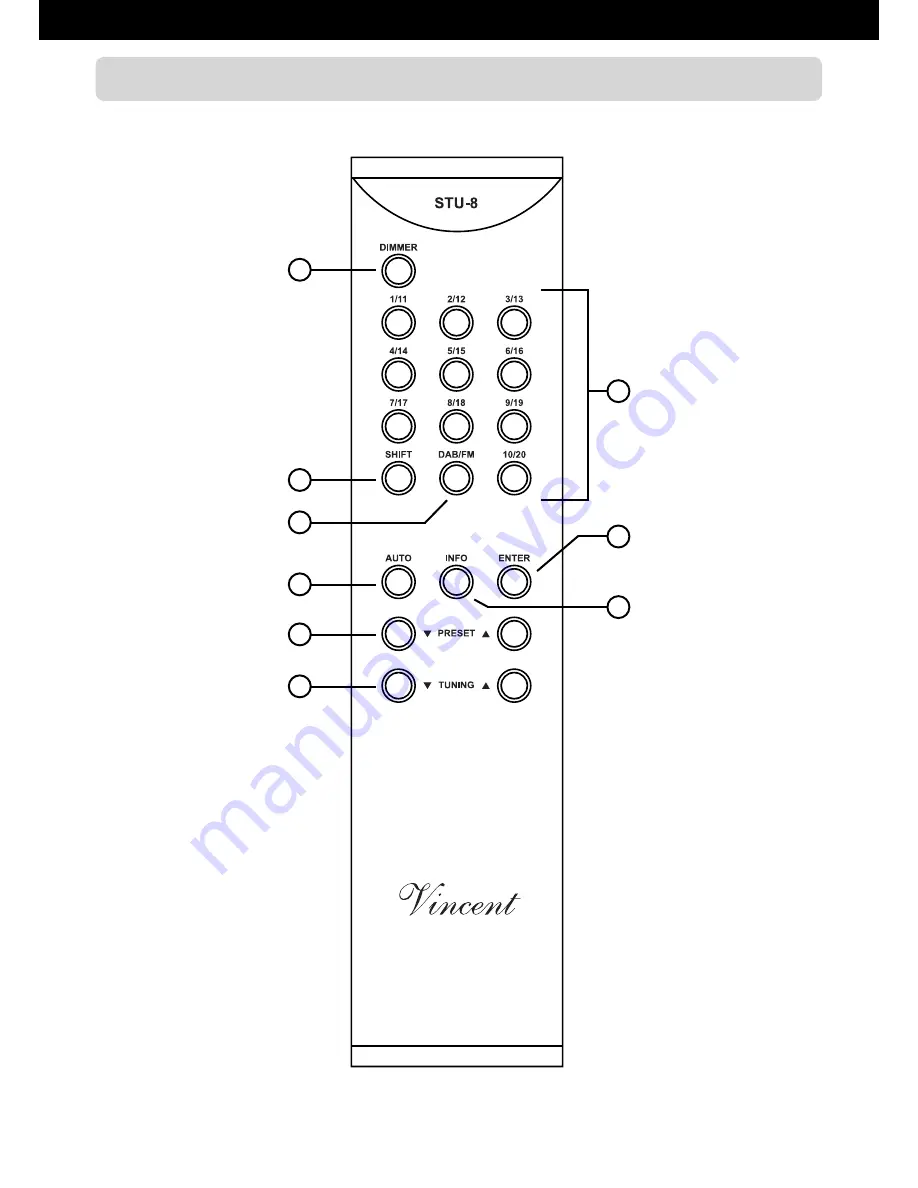 VINCENT STU-8 Instructions For Use Manual Download Page 30