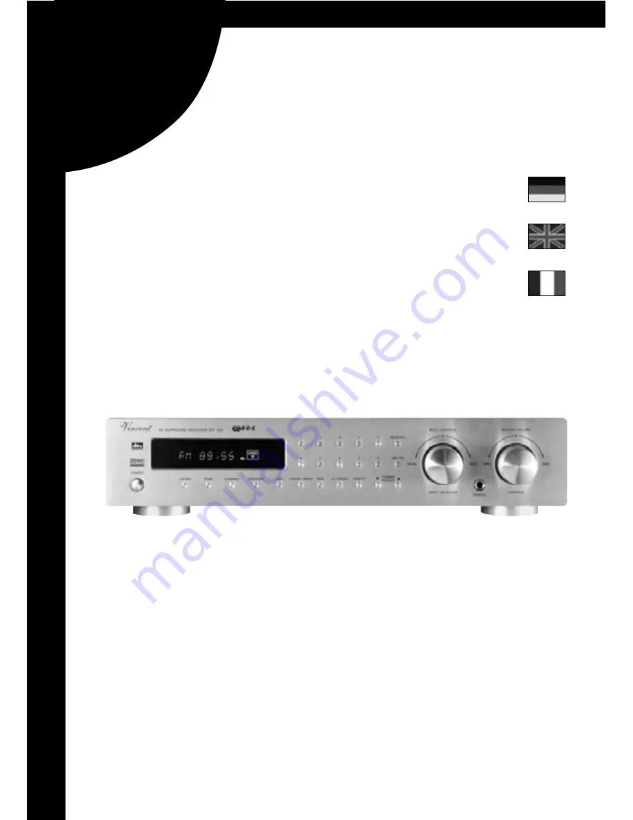 VINCENT SV-122 Instructions For Use Manual Download Page 1