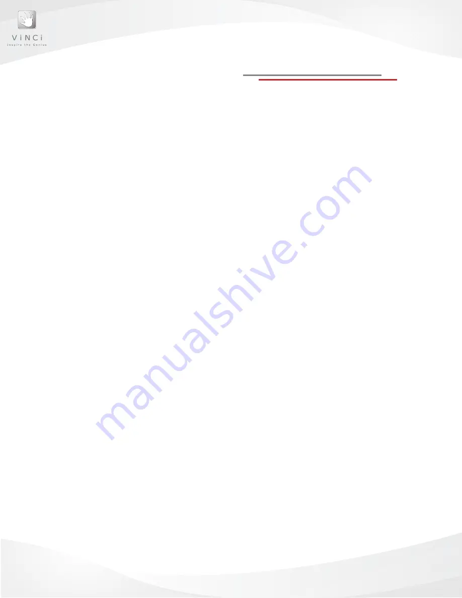 VINCI VINCI Tab Technical Manual And User Manual Download Page 12