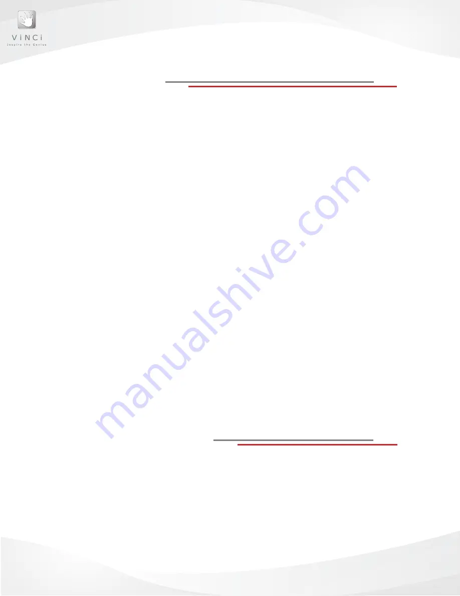 VINCI VINCI Tab Technical Manual And User Manual Download Page 19