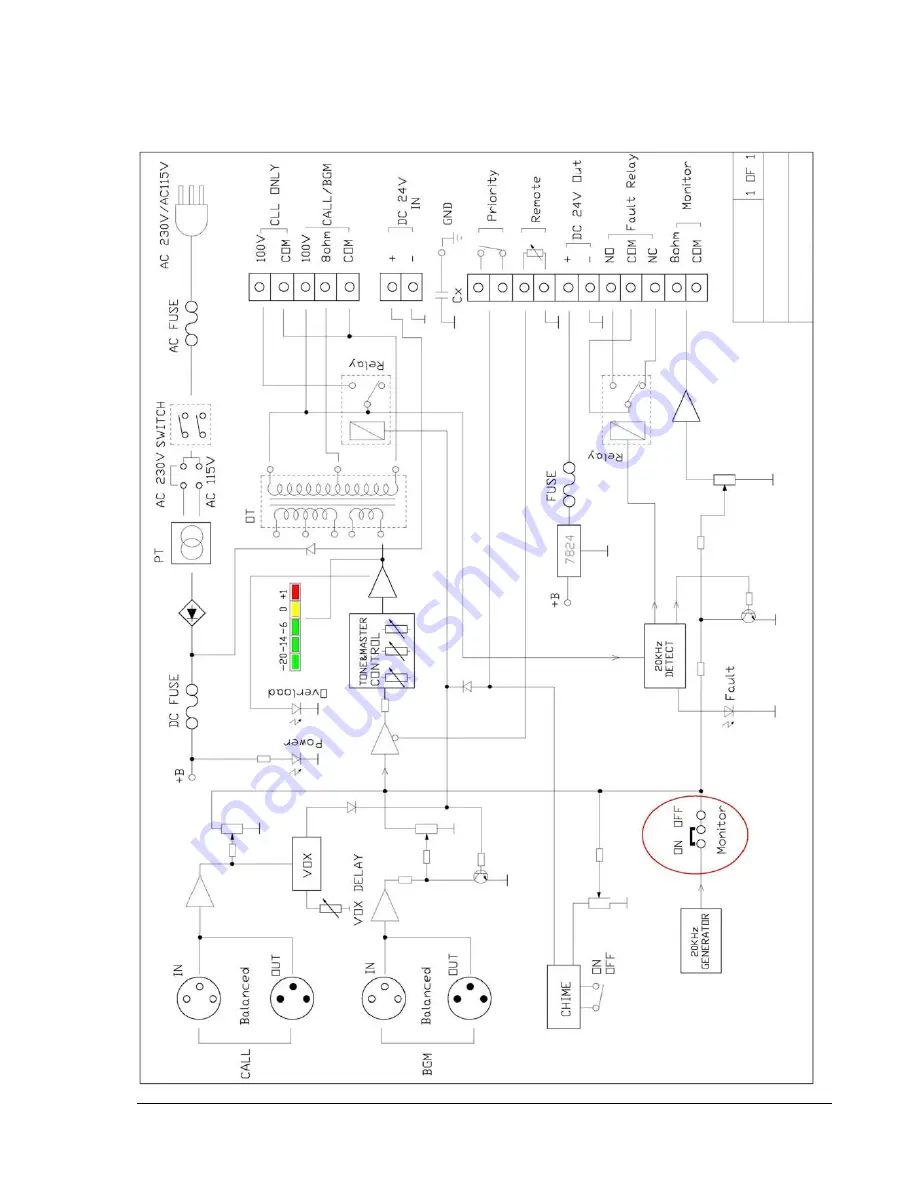 Vingtor Stentofon VPA-120 Installation & Service Manual Download Page 15