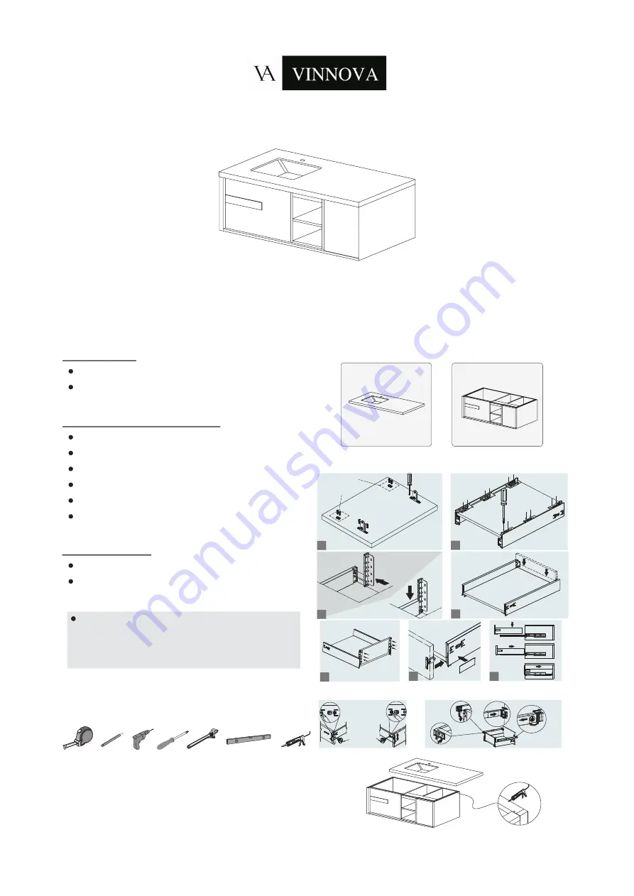 VINNOVA Carcastillo 703247-NO-WK-NM Manual Download Page 1