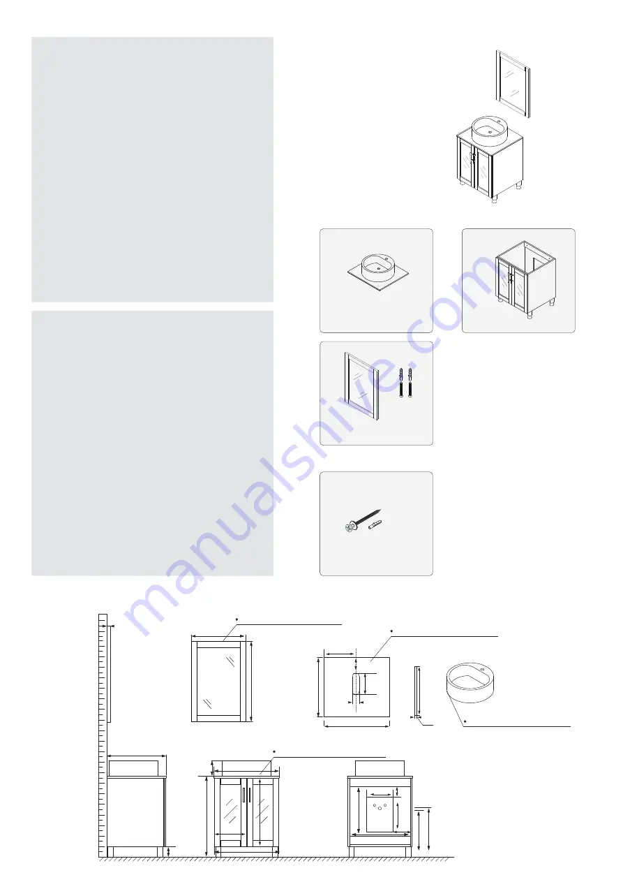 VINNOVA Tuscany 945024-WH-WG Скачать руководство пользователя страница 1