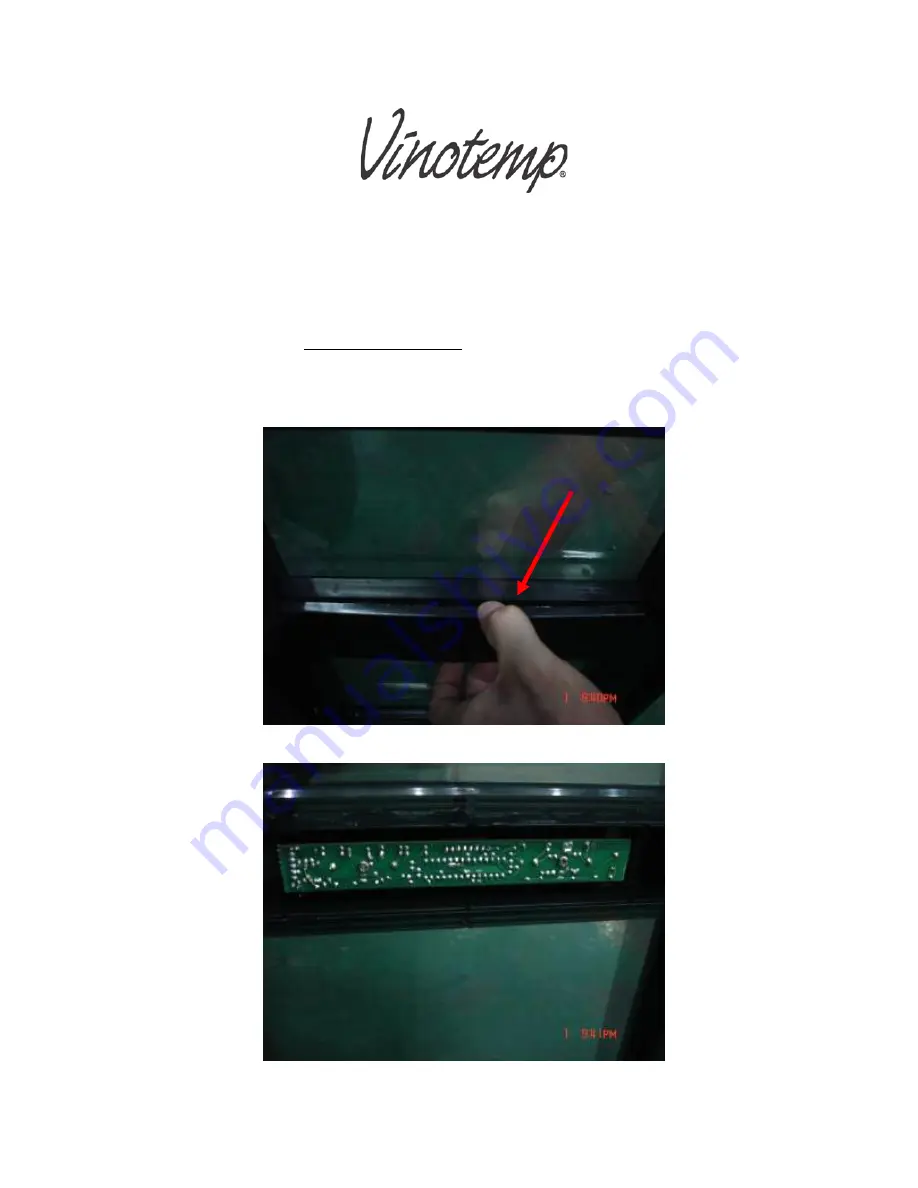 Vinotemp VT-12TEDi Quick Start Manual Download Page 1