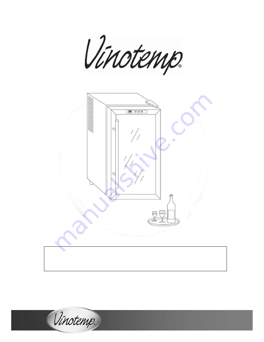 Vinotemp VT-16TEDS Скачать руководство пользователя страница 1