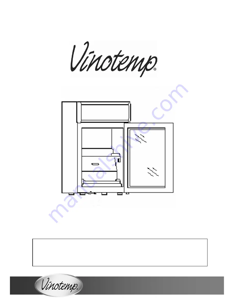 Vinotemp VT-BC-01 Скачать руководство пользователя страница 1