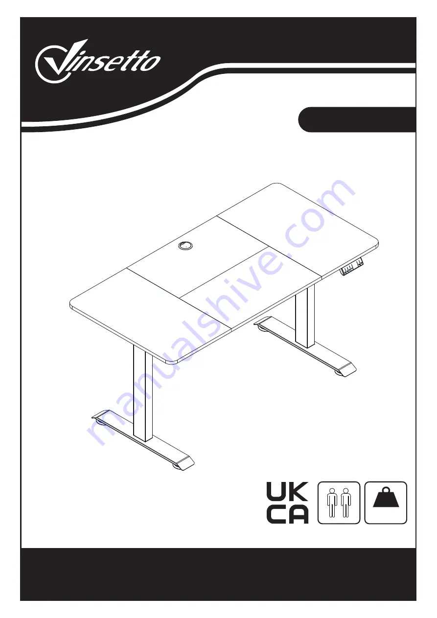 Vinsetto 920-071V70 Assembly & Instruction Manual Download Page 1