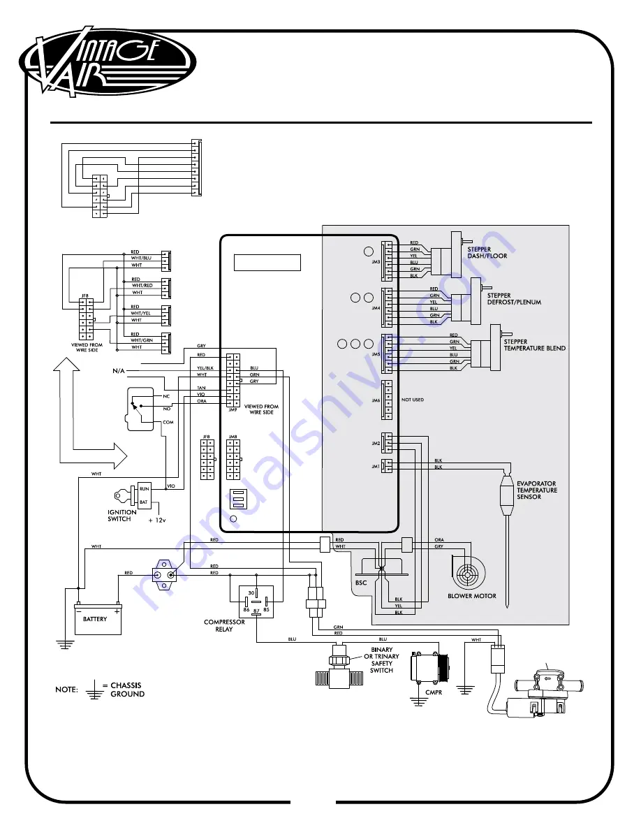 Vintage Air 491230 Manual Download Page 8