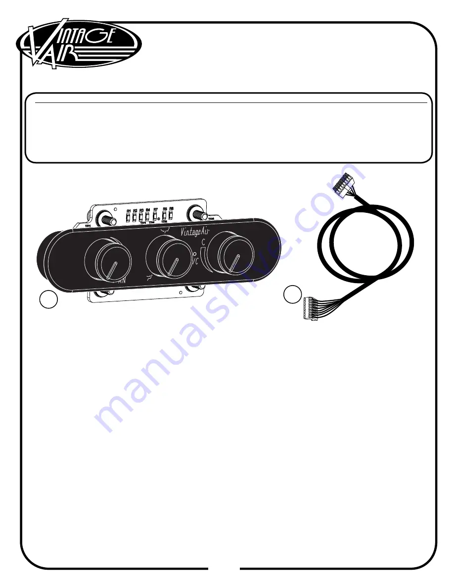 Vintage Air 491252 Manual Download Page 3