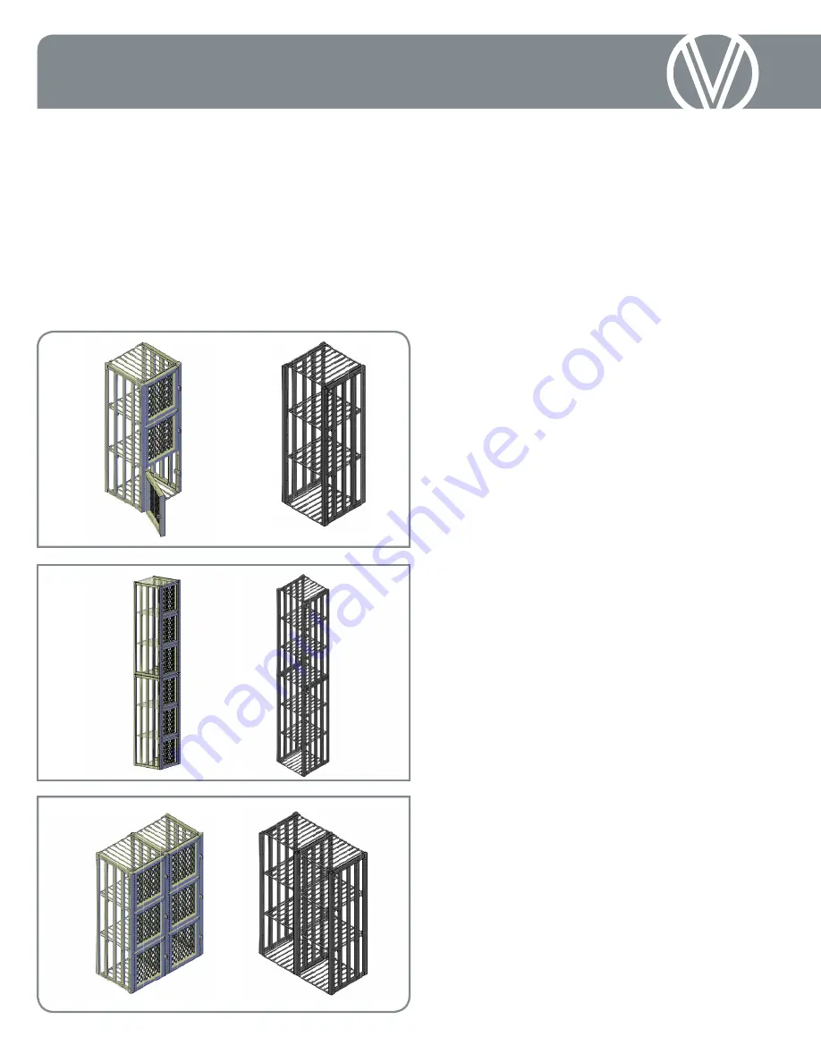 Vintage view Case & Crate Series Installation Instructions Download Page 1