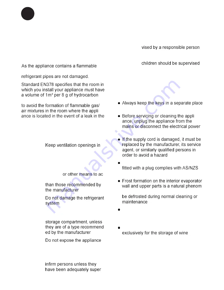 Vintec V190 SG2EBK Instructions For Use Manual Download Page 2