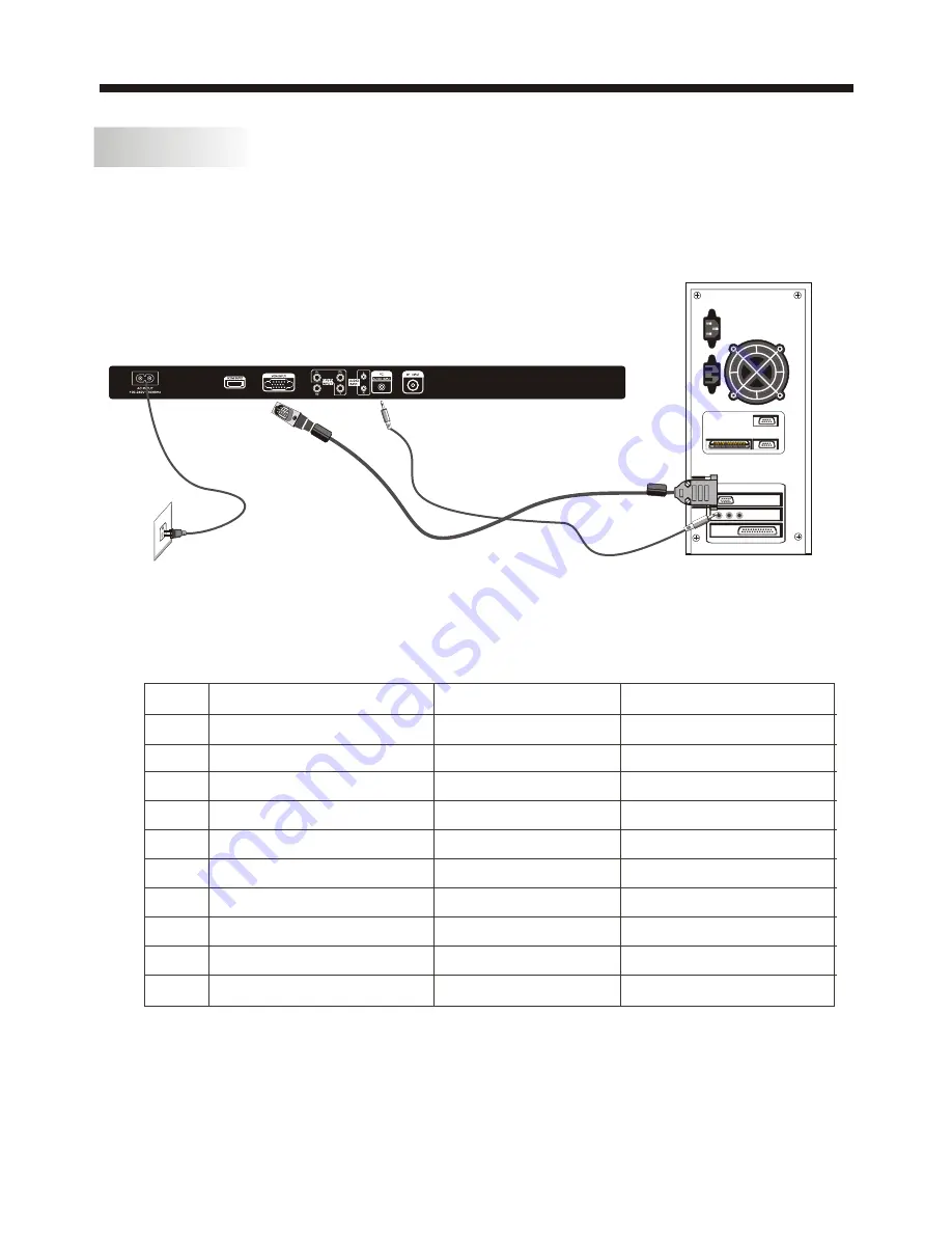 VIORE LC24VXF60PB Operating Instructions Manual Download Page 8