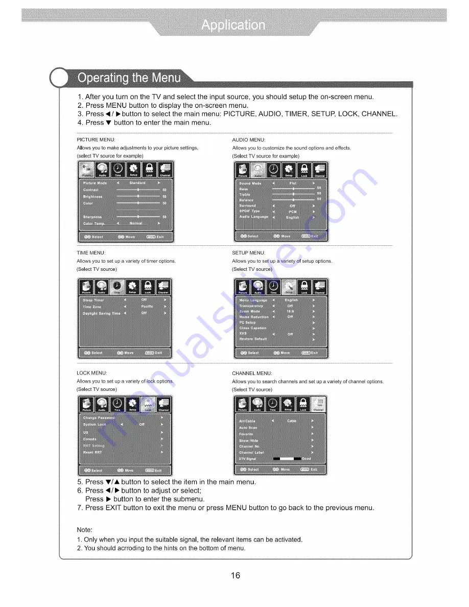 VIORE LC26VF59 Operating Instructions Manual Download Page 18