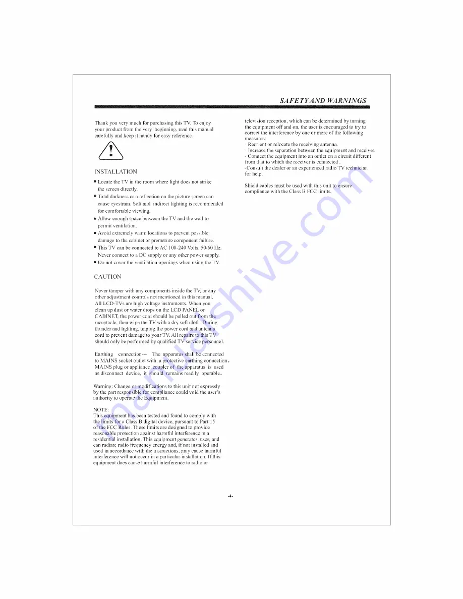 VIORE LC32VF55 Manual Download Page 5