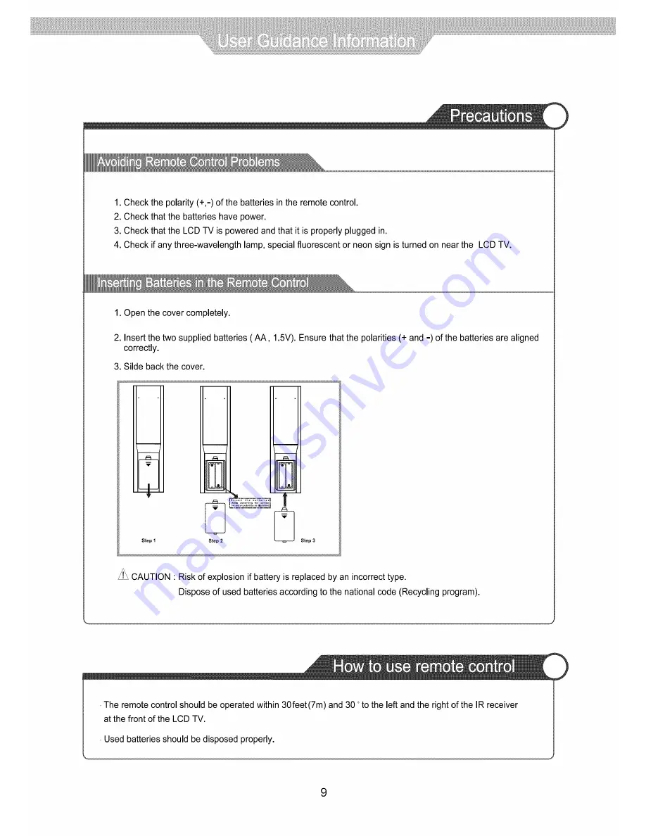 VIORE LC40VXF60SB Operating Instructions Manual Download Page 11