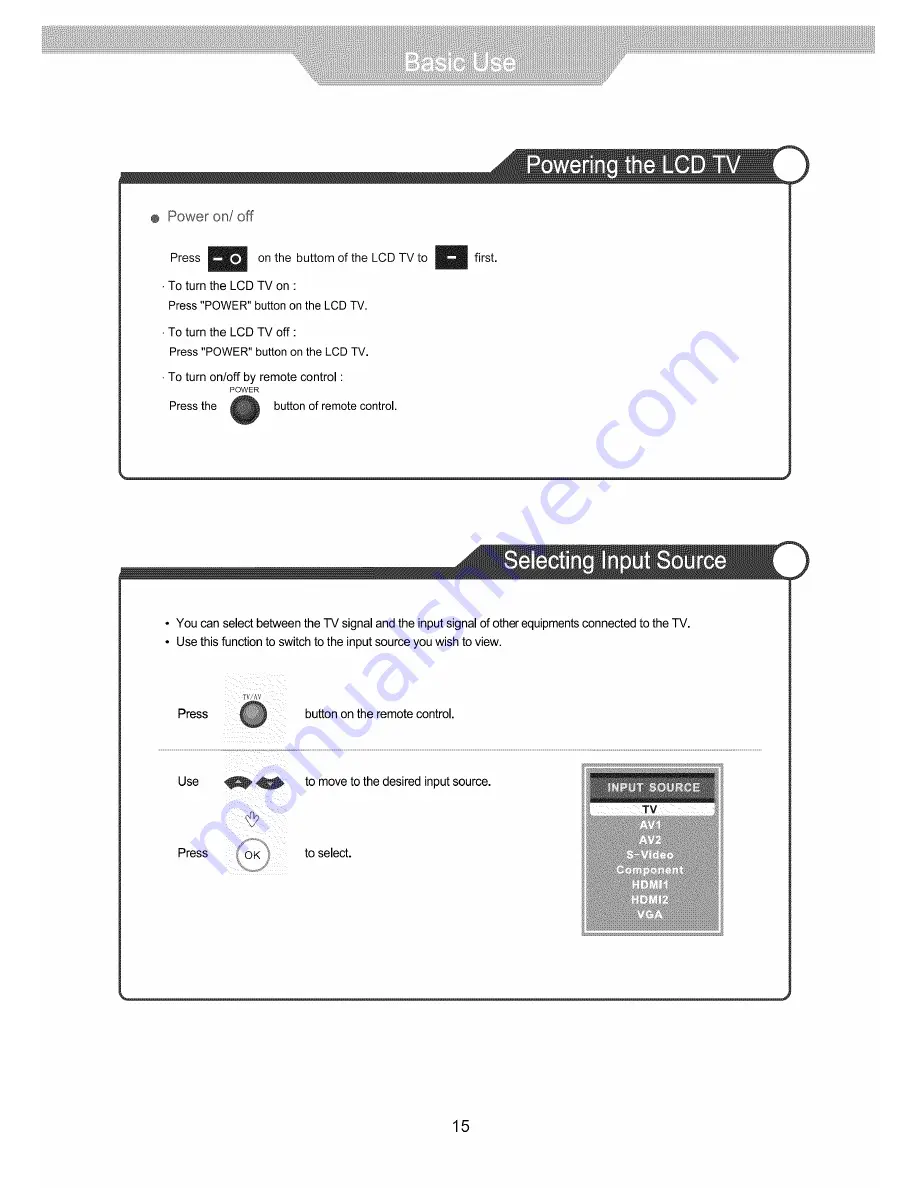 VIORE LC40VXF60SB Operating Instructions Manual Download Page 17