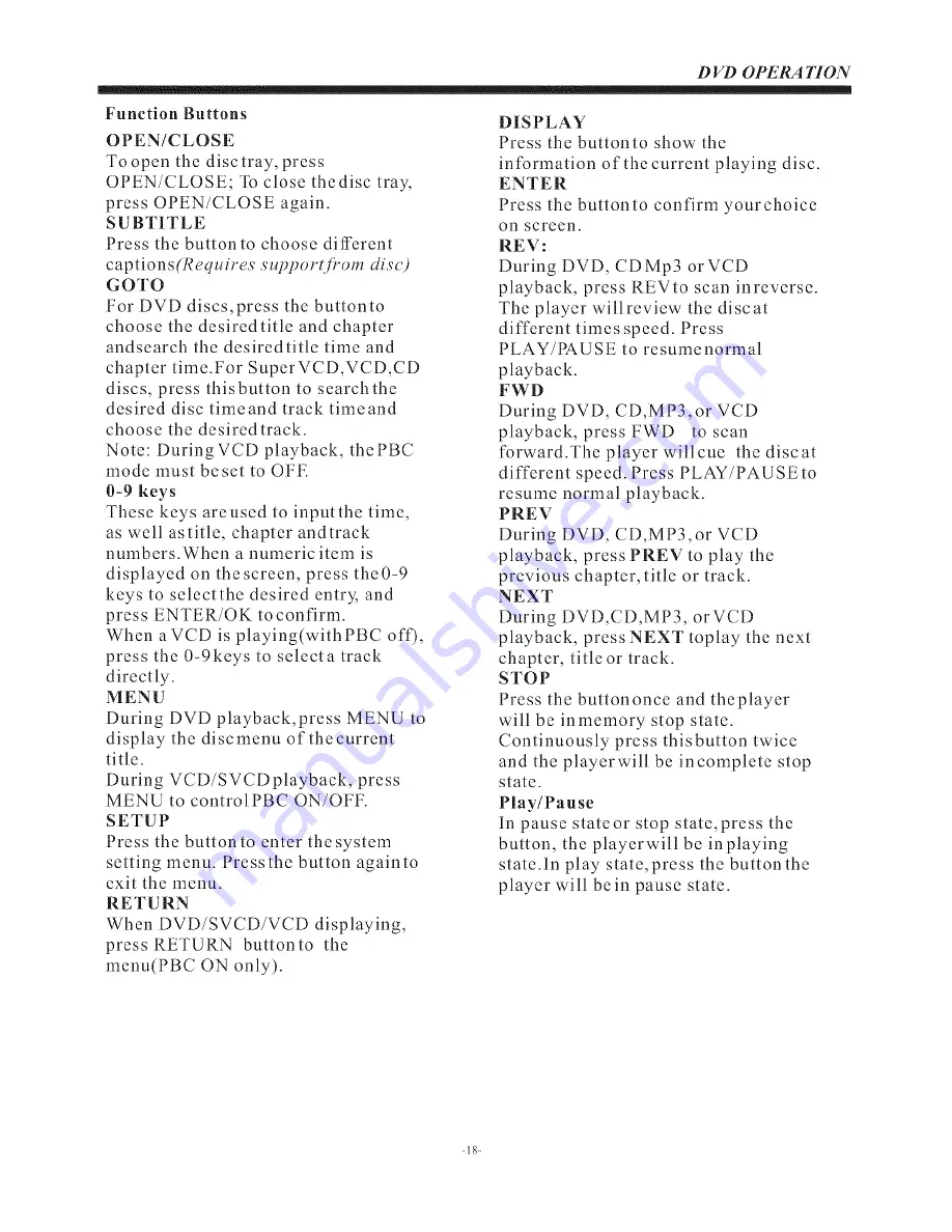 VIORE LCD22VH56 Operating Instructions Manual Download Page 19