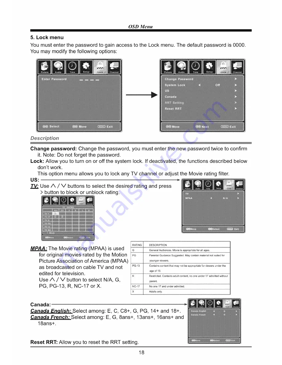 VIORE LED22VF65D Operating Instructions Manual Download Page 19