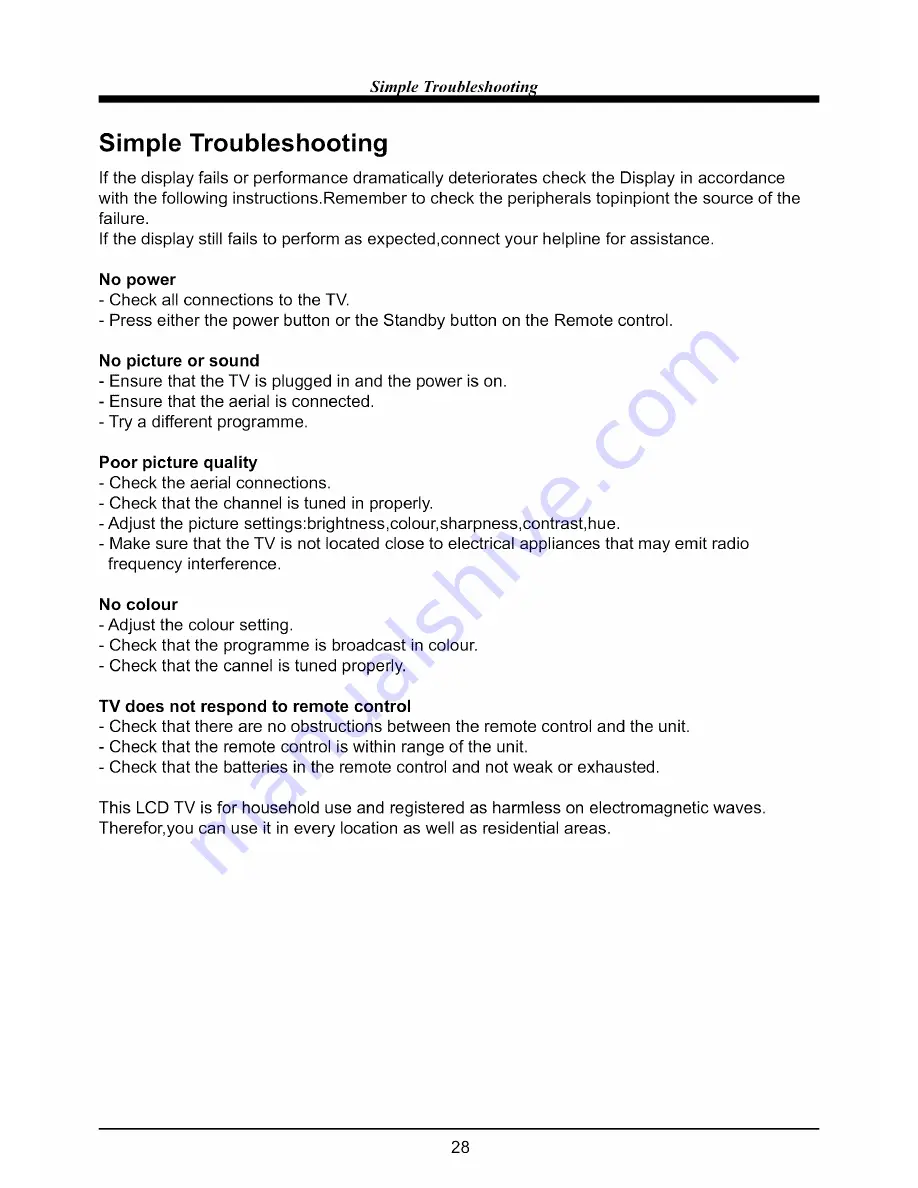 VIORE LED22VF65D Operating Instructions Manual Download Page 29