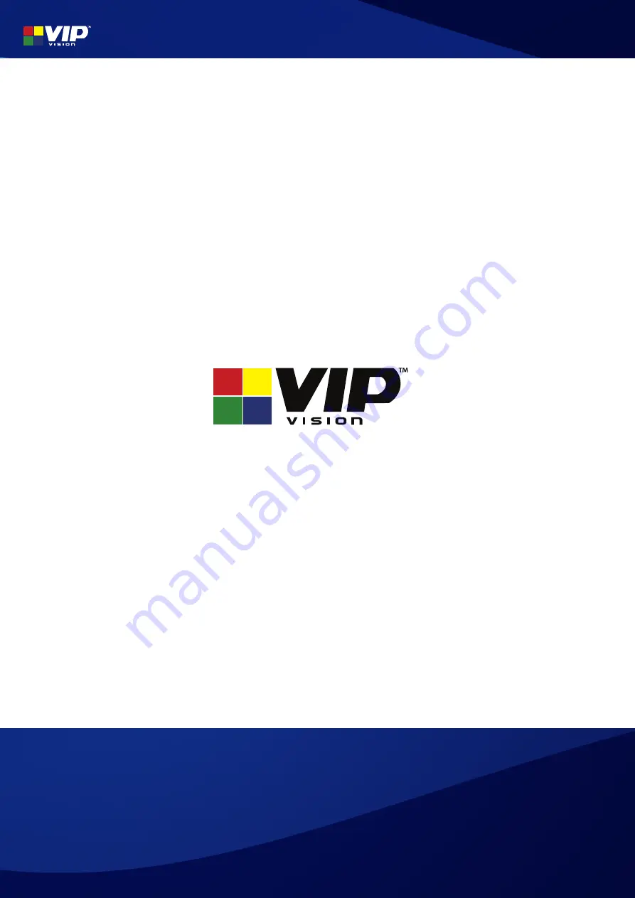 Vip-Vision SLR-A75 Series Installation Manual Download Page 20