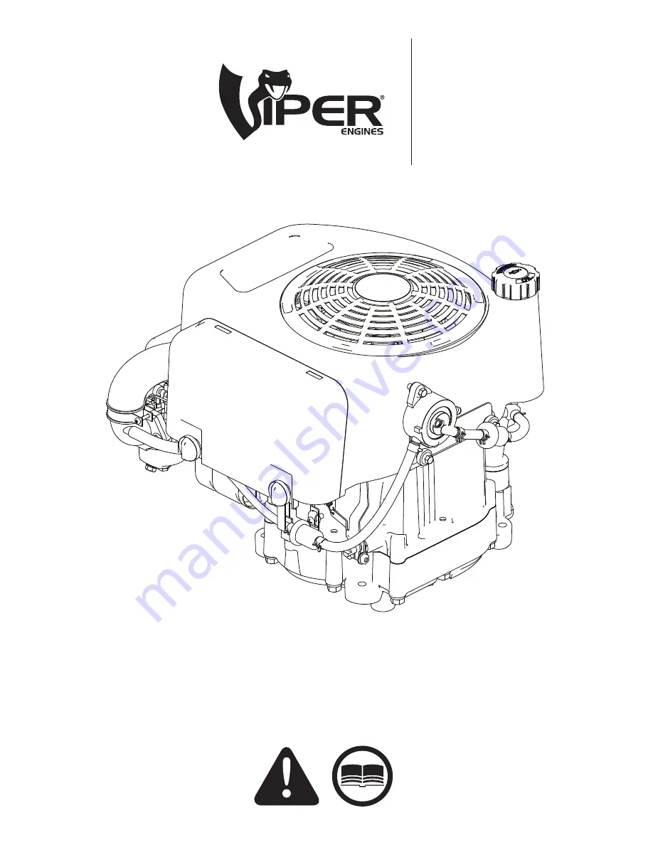 Viper 340cc 4-Cycle Engine Скачать руководство пользователя страница 1