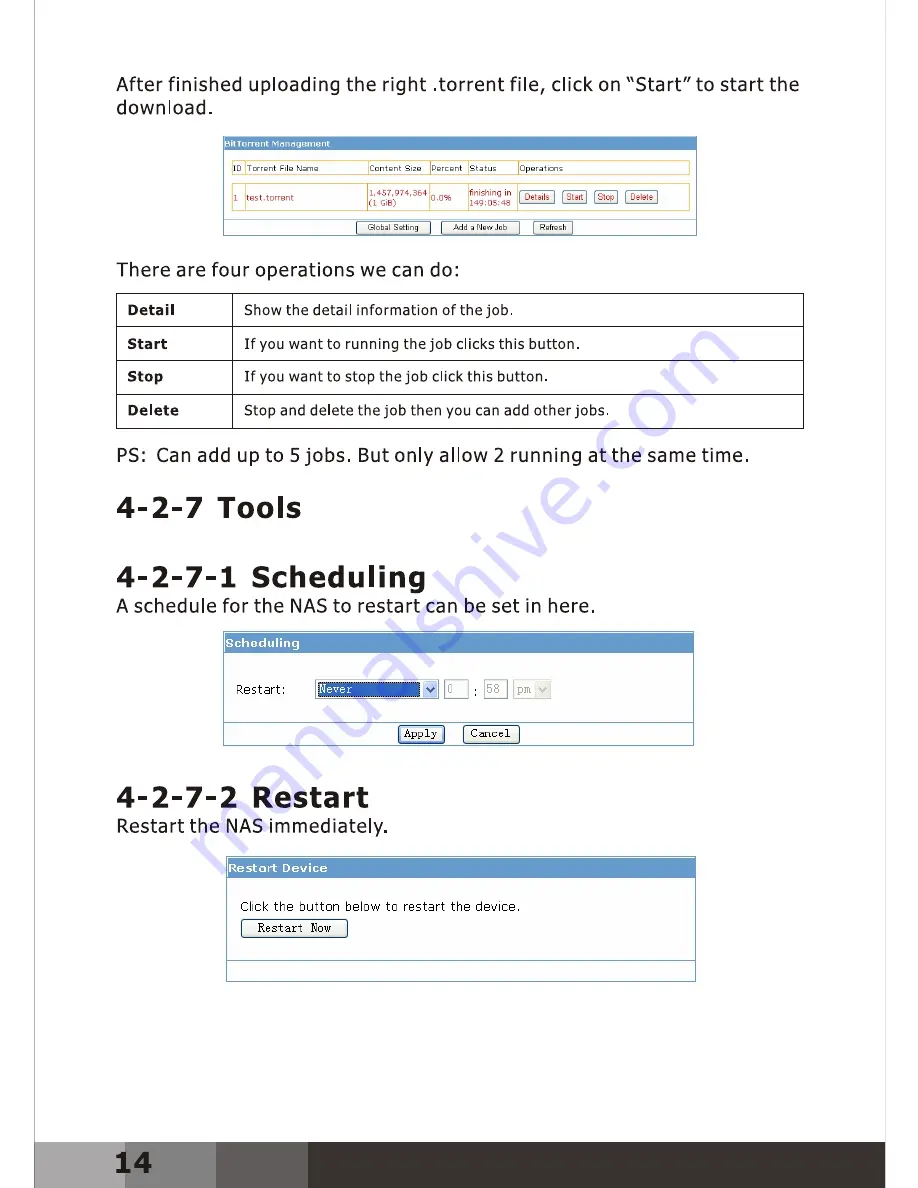 VIPowER Saturn VPA-35018NAS User Manual Download Page 16