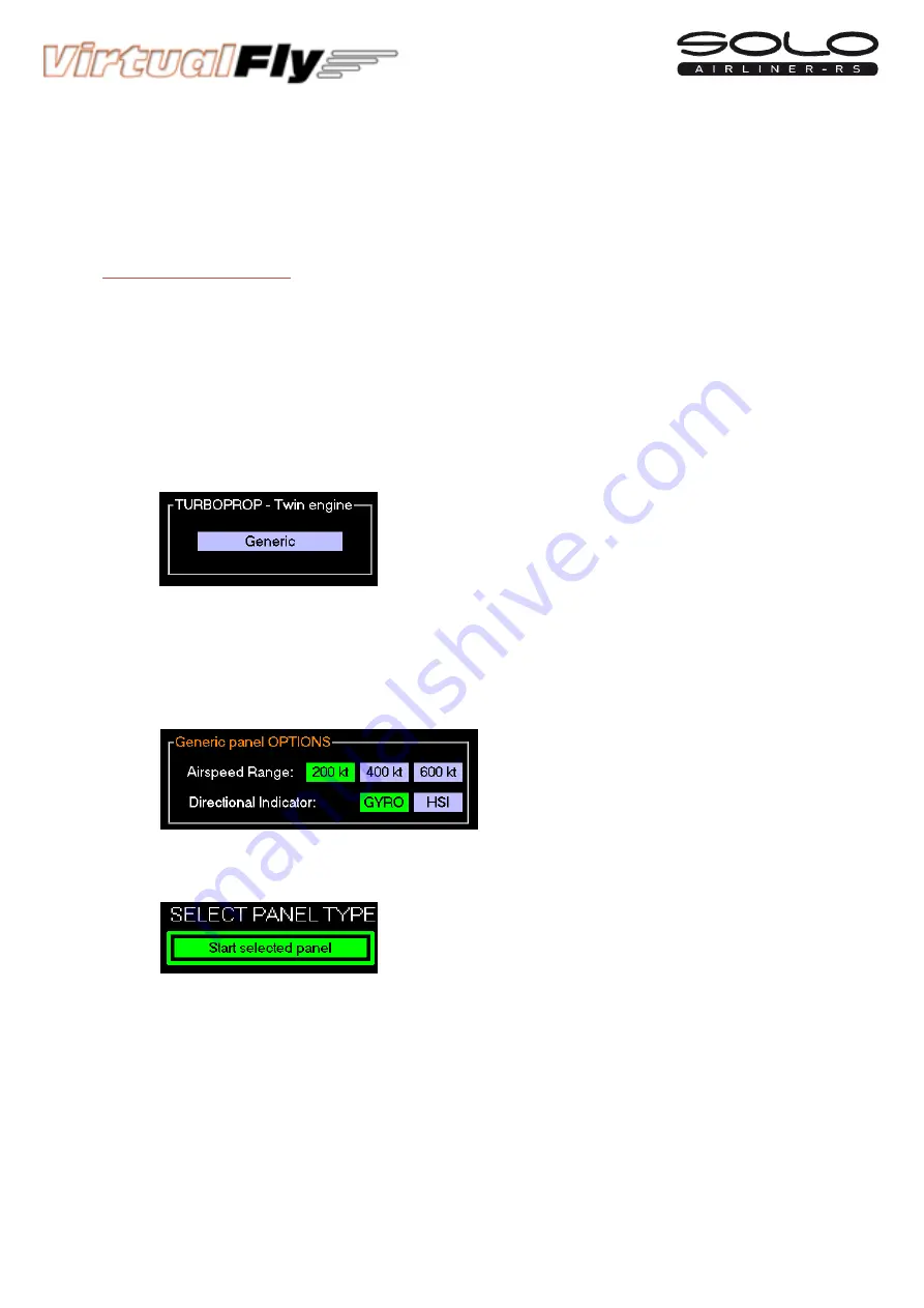 Virtualfly SOLO Airliner RS User Manual Download Page 10