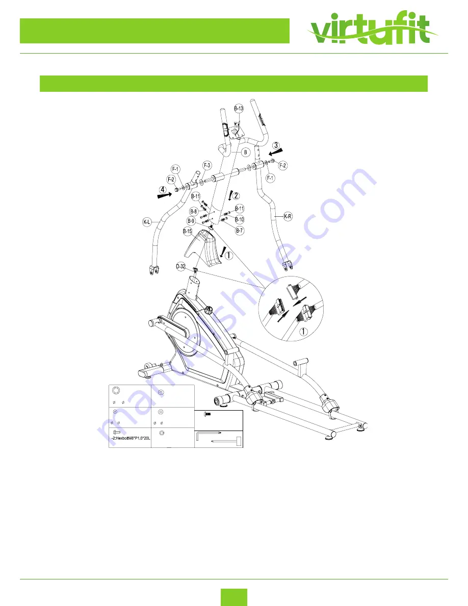 VIRTUFIT iConsole FDR 2.1 User Manual Download Page 8